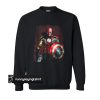 Stan Lee marvel all avengers heroes in one sweatshirt