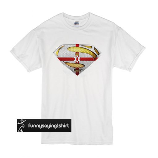 Superman of England t shirt