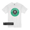 Volleyball served hot starbucks logo t shirt