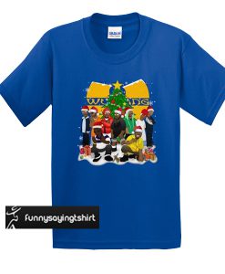 Wu-Tang Clan Simpsons Christmas tree t shirt