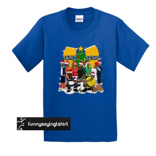 Wu-Tang Clan Simpsons Christmas tree t shirt