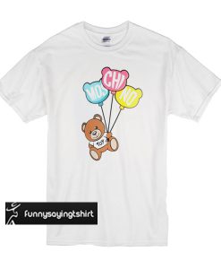 bear balloon t shirt