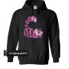 cheshire faced cat funny hoodie