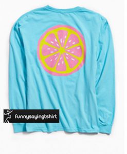 grapefruit sweatshirt back