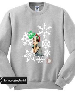 santa baby sweatshirt