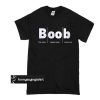 Boob Top View Front View Side View t shirt