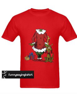 Chirsmas Grinch Dr. Suess n Max Dog t shirt