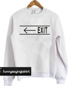 Exit Arrow sweatshirt