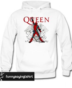 Freddie Mercury Queen Deadpool hoodie