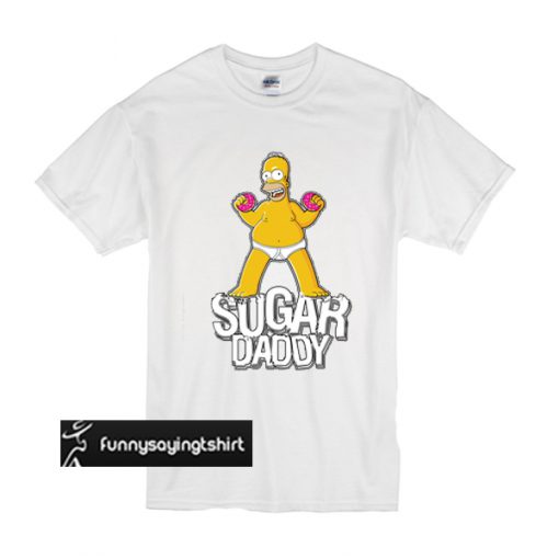 Homer Simpson Sugar Daddy t shirt