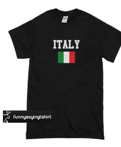 Italy National Flag Tricolour Cool Unisex t shirt