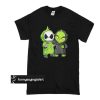 Jack Skellington and Grinch we are best friends t shirt