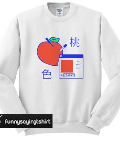 Japanese Peach sweatshirt