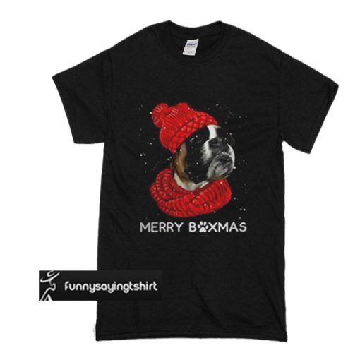 Merry Boxmas Christmas t shirt