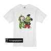 Mickey Mouse and Grinch are best friends t shirt