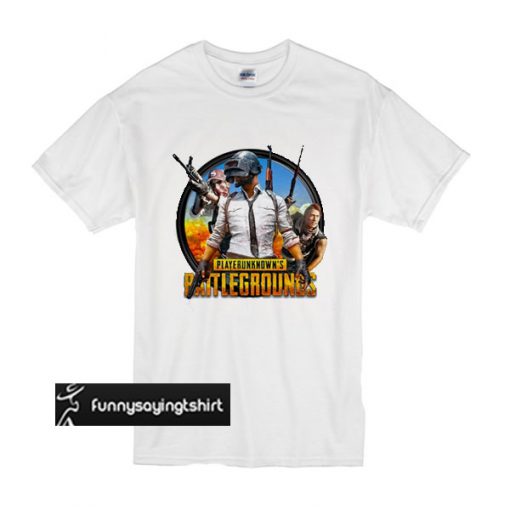 PUBG game t shirt