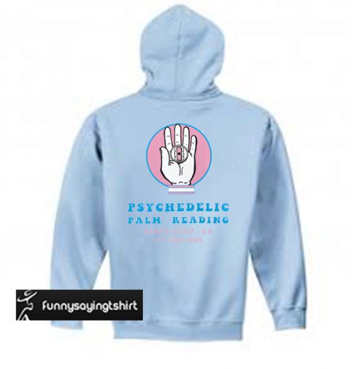 Psychedelic Palm Reading hoodie