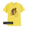 Sloth on a Bike t shirt