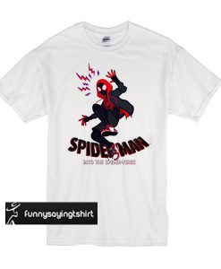 Spider Man Into The Spider Verse t shirt