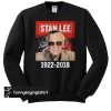 Stan Lee rip 1922-2018 sweatshirt