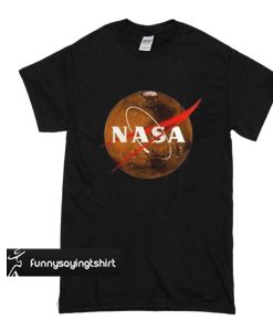 The Mars Nasa Logo t shirt