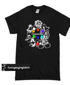 Undertale characters t shirt