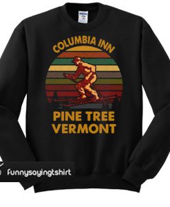 Vintage Columbia Inn pine tree Vermont sweatshirt