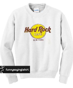 hard rock cafe new york sweatshirt