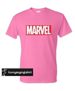 marvel logo t shirt