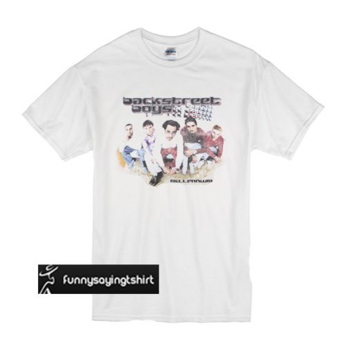 Backstreet Boys Millennium Concert t shirt