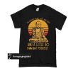 Buddha in mostly peace love and light a little go fuck yourself t shirt