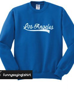 Los Angeles logo sweatshirt
