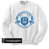 Monster University sweatshirt