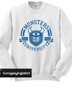 Monster University sweatshirt