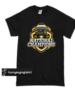 North Dakota State NDSU National champions t shirt