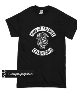 Sons of Anarchy California t shirt