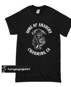 Sons of Anarchy Charming CA t shirt