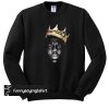 The Notorious BIG Crown sweatshirt