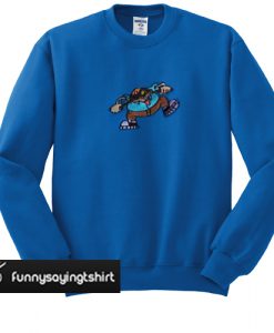 cartoon network blue sweatshirt