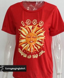1969 Summer Of The Sun t shirt