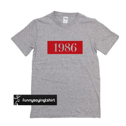 1986 Printed T-Shirt