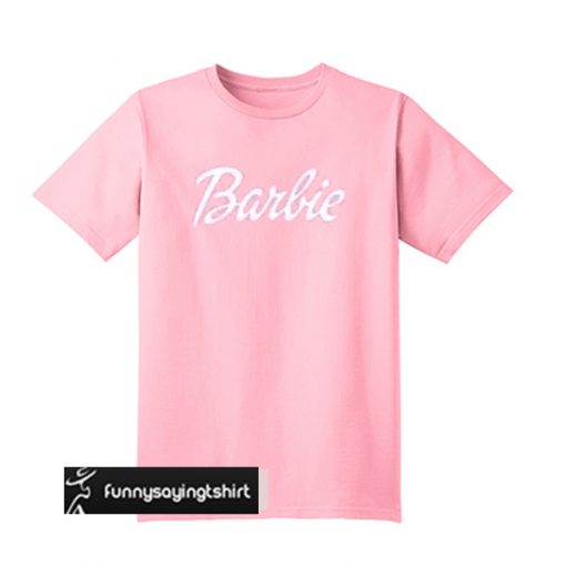 Barbie pink t shirt