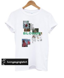 Blonde Frank Ocean t shirt