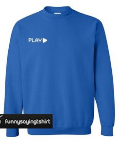 Blue Play Sweatshirt