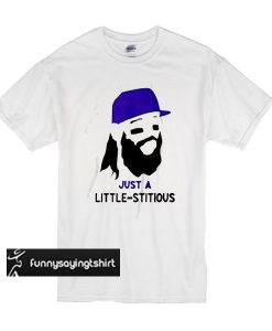 Colorado rockies just a little-stitious t shirt