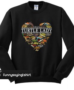 Crazy Turtle Lady sweatshirt