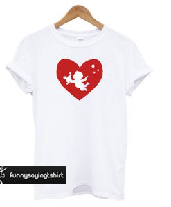 Cupid Heart t shirt