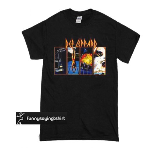 Def Leppard Band t shirt