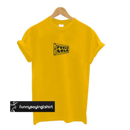 Fool's Gold Micro Logo t shirt