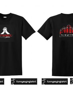 From The Razor To The Rosary T-Shirt Two Side